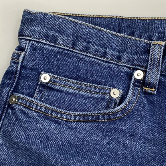 Sandro Men's Jeans Blue Vintage Size 29 Slim Cut Cotton Blend Washed Denim - Picture 9 of 12